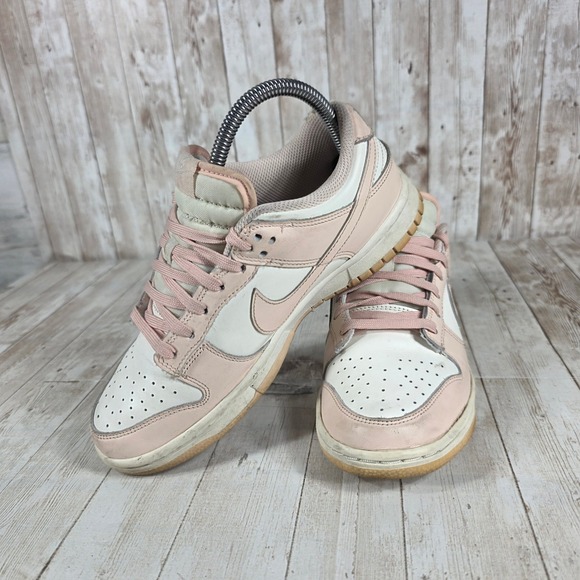 Nike Dunk Low Pink White Women's Shoes DD1503 102 Size 7 - Picture 5 of 8